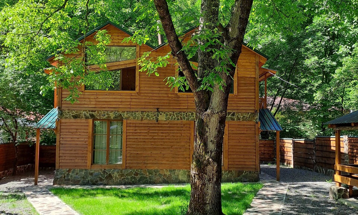 Likani Villa | Borjomi in likani. National park of borjom kharagauli. Mountain forest hiking