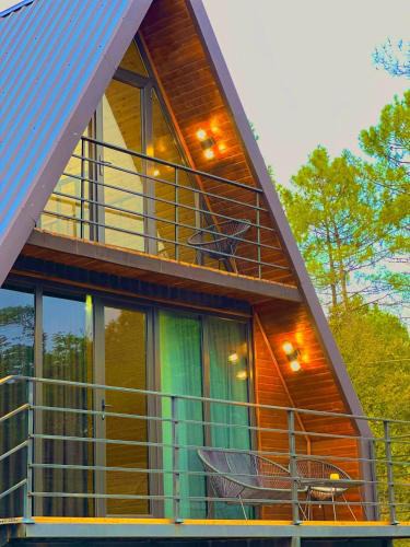 Tsqaltubo Apartment | Cozy wooden forest cottage in 1 km from Kutaisi