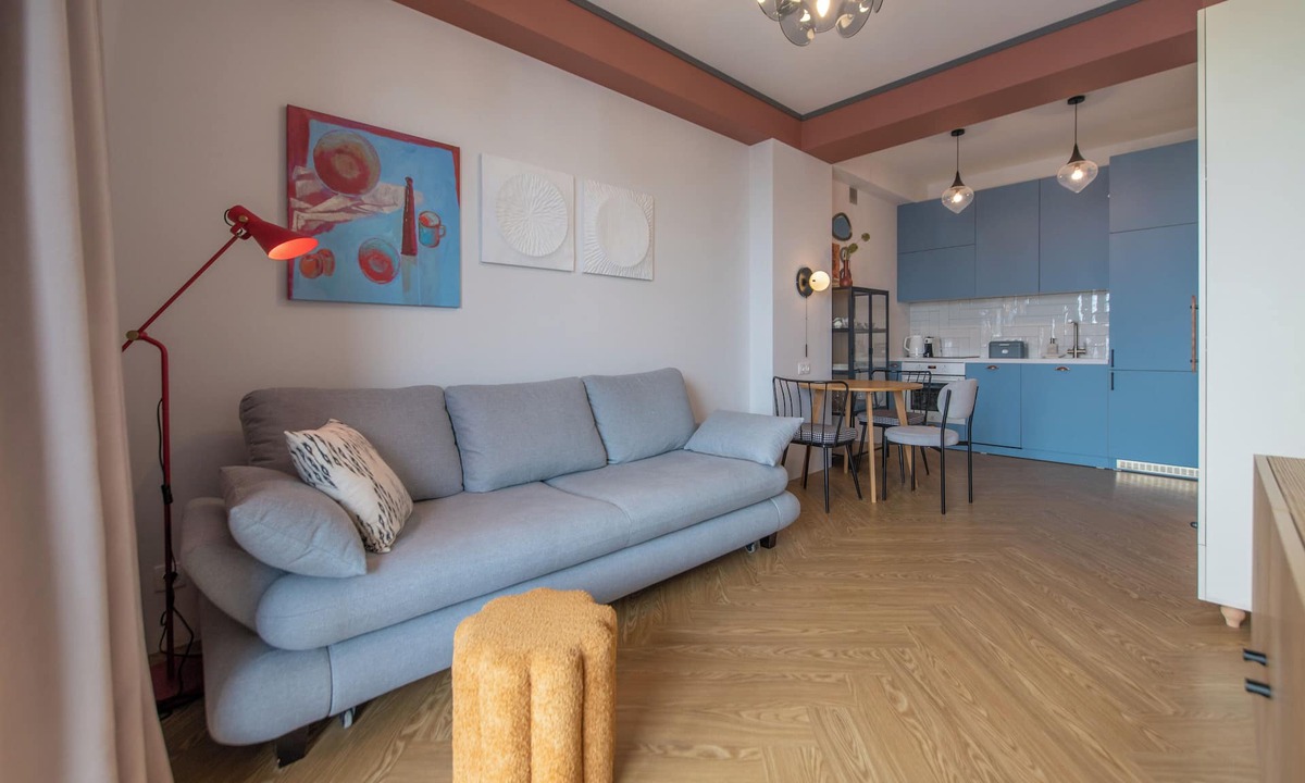 Saburtalo Apartment | GG Home – Stylish 1BR Apartment with Great View