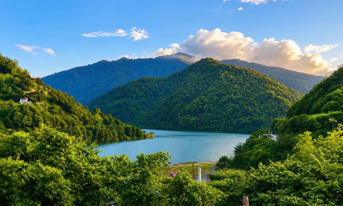 Batumi House | Nature, fresh air, peace, and stunning mountain and lake views near Batumi.