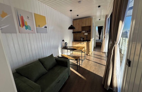Dusheti House | 2-Bedroom Shipping Container House Near Gudauri