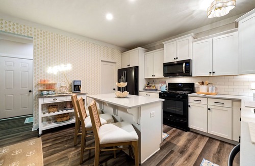 Grand Beach House | Designer 5BR Retreat, 4 Min Drive to Beach, Hot Tub, Family Friendly