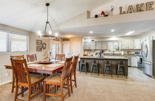 Gravois Mills House | Dock & Water Slide: Family Lake of the Ozarks Home
