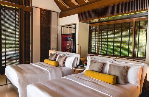 Reethi Rah Hotel | Haven of Relaxation! Balcony w/Beach View, Private Indoor Spa Tub, Outdoor Pool