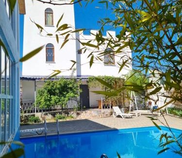 Bazaleti Villa | Laguna Villa - Pool, Sauna, Events - at Bazaleti Lake