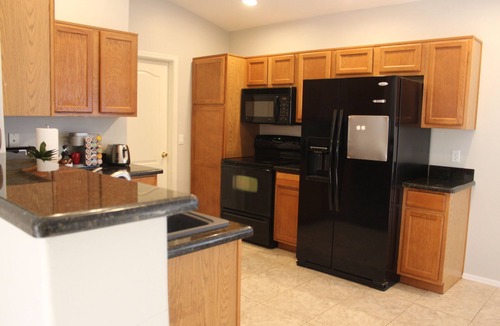 Arizona City House | Peaceful home w/large backyard patio