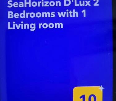 New Boulevard Apartment | SeaHorizon D'Lux 2 Bedrooms with 1 Living room