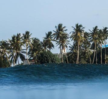 Thulusdhoo Island Hotel | TWIN PALMS 'Beach House' - New surf front location
