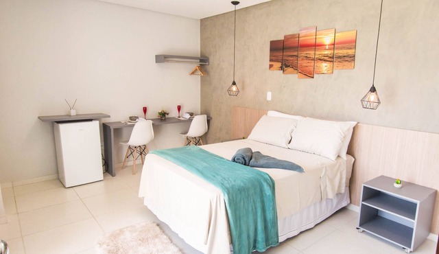 Comfortable|Studio Maré Suites - Praia do Francês | With Redário in Marechal Deodoro