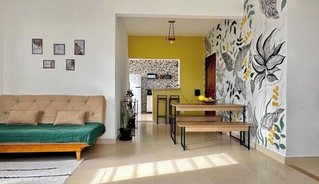 Cozy 2-bedroom apartment, next to the Hangar and City Park. in Belém
