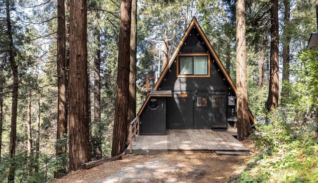 Cozy A-Frame High in The Tree Tops in Crestline