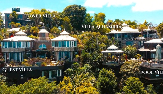 Five Villa Estate with 10 Ensuite Bedrooms and Multiple Pools for 20 Guests with Daily Maid Service in St. Thomas