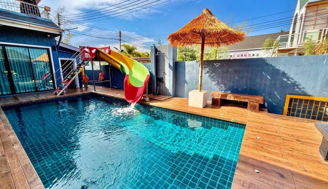 For You Breeze Casa Private Pool Villa with 3 bedrooms, Near Cha-Am Beach in Khao Yai