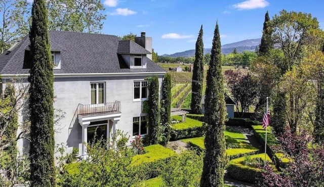 French Provencal Chateau in the Heart of Napa in Calistoga