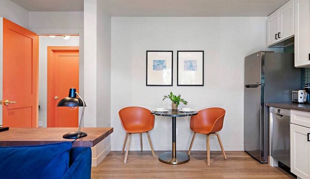 Fully furnished apartment tucked away on-site at UpValley Inn & Hot Springs in Calistoga