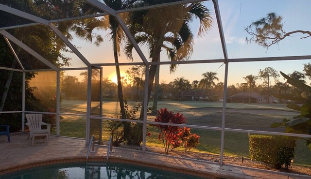 Golf Course Views Single Family Home in Lely Country Club in Naples