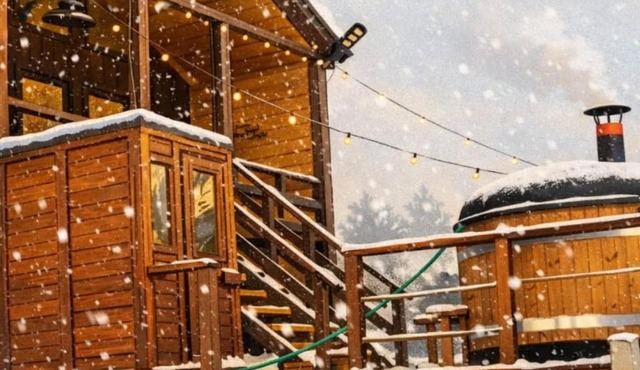 Hot Tub & Sauna with Mountain View Panorama Orbeti