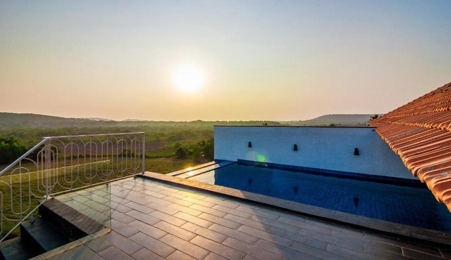 Luxury 3bhk private pool penthouse in Candolim