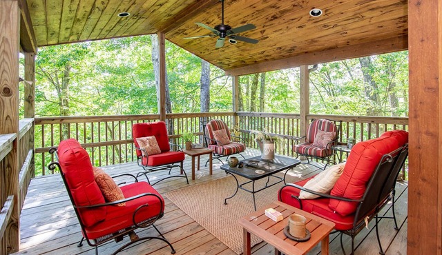 Private charming Mountainside Cabin near The Pisgah National Forest. in Pisgah Forest