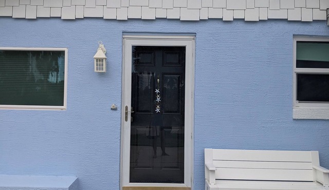 Steps from the beach with pool! in Ormond Beach