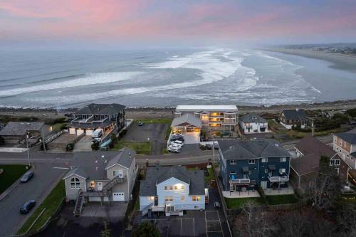 Surf and Sand Dollars in Seaside