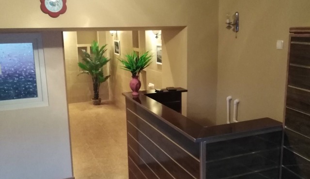 The hostel is located in the city center. The hostel has a cozy yard.
