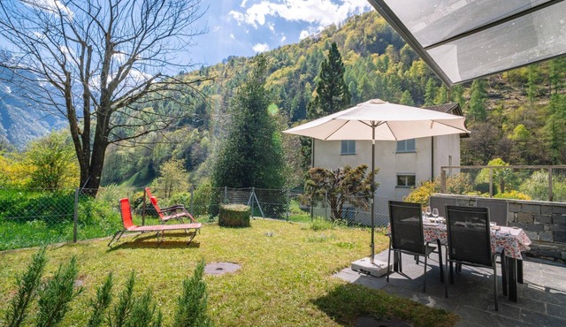 Vallemaggia Green House in Lavizzara