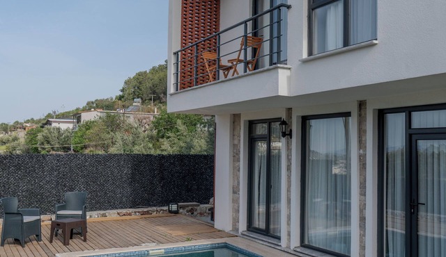 Villa ADA marmaris lüks özel havuzlu villa, 6 kişilik konaklama, doğanın içind in Sögüt