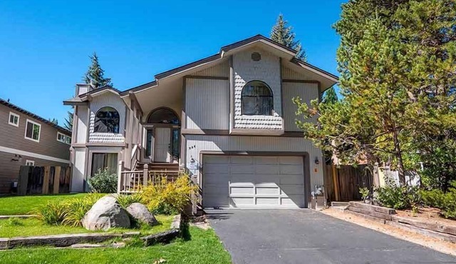 Waterfront Tahoe Keys Home with Private Boat Dock, Hot Tub & Mt. Tallac Views in South Lake Tahoe