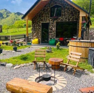 Woodlandia Borjomi with Hot Tub and Private Garden