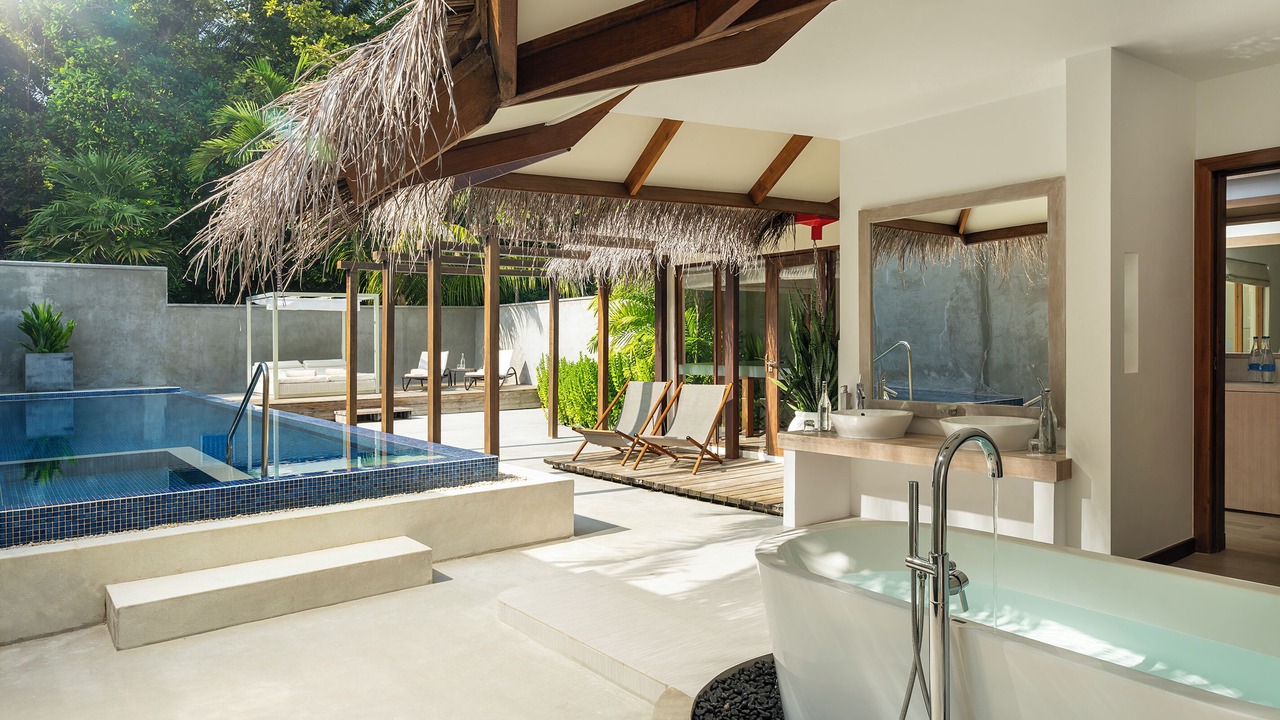 Photo of Bathroom in Kuramathi Island