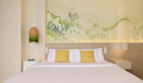 Beachfront Room with open-air bath King