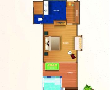 Deluxe Beach Pool Villa 