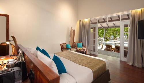 Deluxe Jacuzzi Beach Villa with Free Sunset Cruise & Non Motorized Water Sports | Free Snorkeling Gear | Kids Club on Premise | Premium Beverages