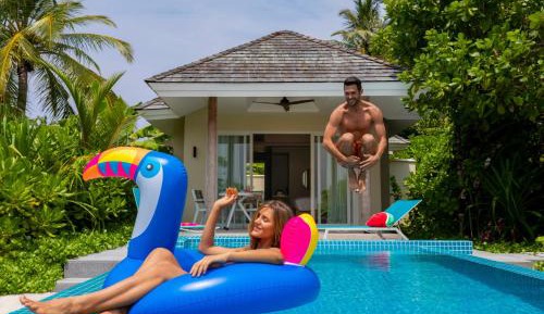 Sunset Beach Pool Villa with Swirl Pool
