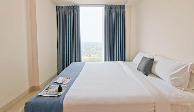 Modern Minimalist Look 1Br Apartment At Tree Park City Bsd in Tangerang