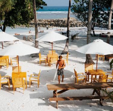 TWIN PALMS 'Beach House' - New surf front location